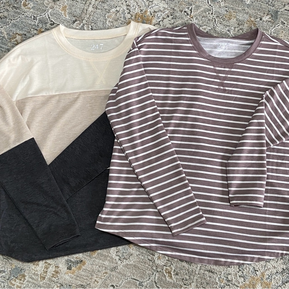 Bundle of 2 24/7 Tops